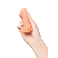 Фото KOKOS Насадка реалистичная KOKOS NUDE SLEEVE с дополнительной стимуляцией, TPE, телесная, 10 см