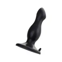 Изображение POPO Pleasure by TOYFA Анальная втулка POPO Pleasure by TOYFA Antlia, силиконовая, черная,10,5 см