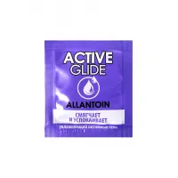 Увлажняющий интимный гель ACTIVE GLIDE ALLANTOIN, 3г по 20шт в упаковке — купить в Минске Изображение Увлажняющий интимный гель ACTIVE GLIDE ALLANTOIN, 3г по 20шт в упаковке