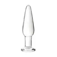Изображение Sexus Glass Набор анальных втулок Sexus Glass, стекло, прозрачный, 14/12,5/12 см, Ø 4/3,5/3 см