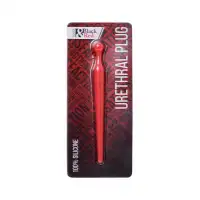Фото Black & Red by TOYFA Уретральный плаг Black & Red by TOYFA, силикон, красный, 8 см