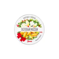 Фото YOVEE Массажная свеча новогодняя Yovee «Ласковый массаж», миндаль и ваниль, 30 мл