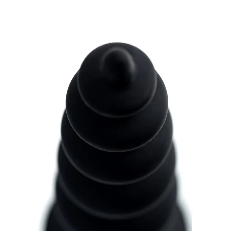 Фото POPO Pleasure by TOYFA Анальная втулка POPO Pleasure by TOYFA Indi, водонепроницаемая, силикон, черная, 11,5 см, Ø 2,9 см