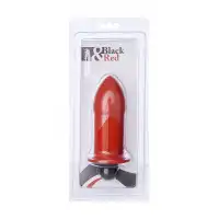 Black & Red by TOYFA Вибровтулка 12,5 см красная — купить в Минске Фото Black & Red by TOYFA Вибровтулка 12,5 см красная