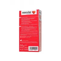 Изображение Masculan Презервативы Masculan, сlassic 1, нежные, 19 см, 5,2 см, 10 шт.