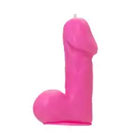 Изображение PECADO B.D.S.M Свеча Pecado BDSM «Пенис средний», розовая, 47 гр.