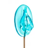 Фото Sosuчki Леденец Sosuчki «Вагинка Blue Curacao», голубая, 50 гр.