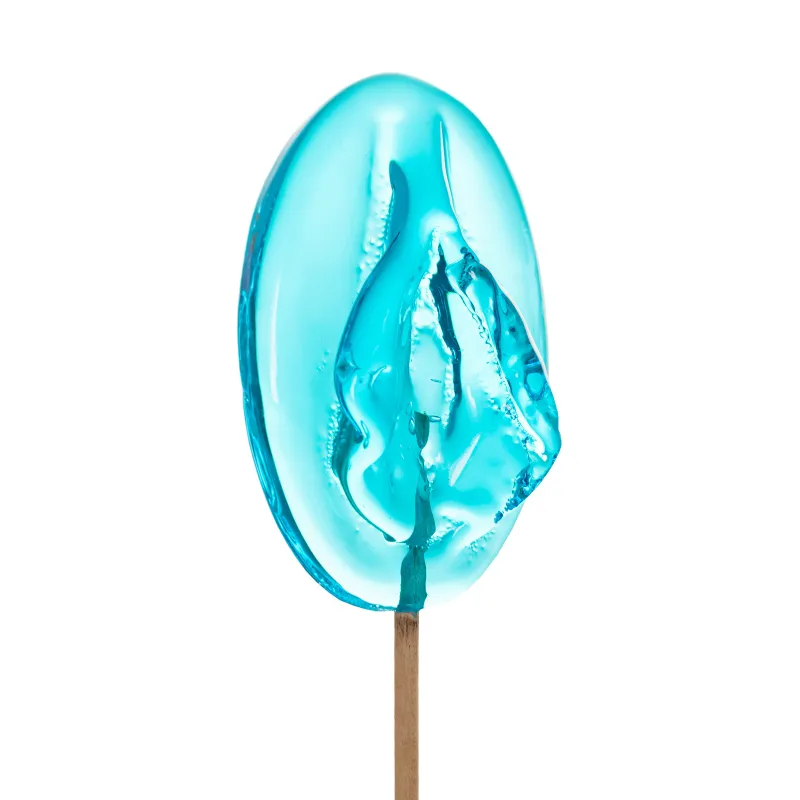 Фото Sosuчki Леденец Sosuчki «Вагинка Blue Curacao», голубая, 50 гр.