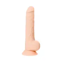 Изображение  Фаллоимитатор RS Silicone Matthew M, сайлекспан , телесный, 24,5 см