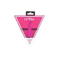 Изображение LilVibe Вибратор с клиторальным стимулятором LilVibe, силикон, розовый, 13 см