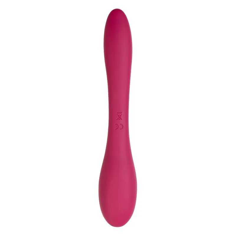 Изображение Leroina Многофункциональный вибратор LEroina Caberna, силикон, бордовый, 20 см