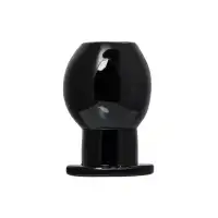 Фото TOYFA Basic Анальная втулка TOYFA Basic S, TPE, чёрный, 6 см