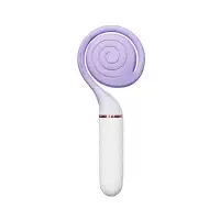 Фото Otouch, Китай Вибратор с вакуумным стимулятором OTOUCH Lollipop Dual Stimulation, силикон, бело-фиолетовый, 20 см