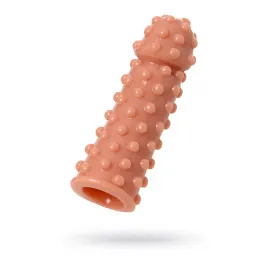 Насадка реалистичная KOKOS EXTREME SLEEVE 02-M с дополнительной стимуляцией, TPE, телесная, 14.7 см