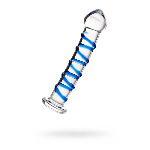 Фото Sexus Glass Нереалистичный фаллоимитатор Sexus Glass, стекло, прозрачный, 17 см
