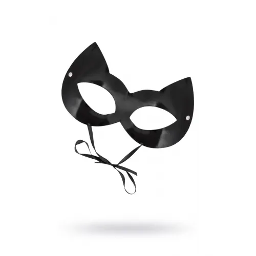 Фото Штучки-дрючки, Россия Маска Штучки-дрючки «Кошка», лакированная кожа, черная