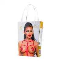 Изображение Me Seduce, Польша Портупея Me Seduce Милитари, белая, L/XL