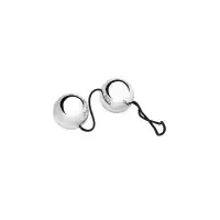 Фото TOYFA Basic Вагинальные шарики TOYFA Basic, ABS пластик, серебристый, 20,5 см,Ø 3,5 см