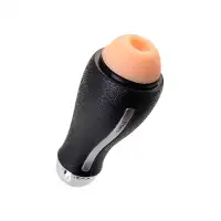 Фото Nalone Мастурбатор нереалистичный Nalone Bling, TPE, чёрный, 19,8 см