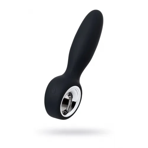 Фото POPO Pleasure by TOYFA Анальный стимулятор POPO Pleasure by TOYFA Sagitta, силикон, черный, 9 см