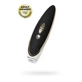 Вакуум-волновой бесконтактный стимулятор клитора Satisfyer Haute couture, силикон, чёрный, 22 см.