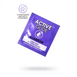 Увлажняющий интимный гель ACTIVE GLIDE ALLANTOIN, 3г по 20шт в упаковке