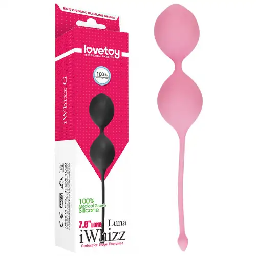 Фото Lovetoy, Китай Вагинальные шарики iWhizz Luna розовые