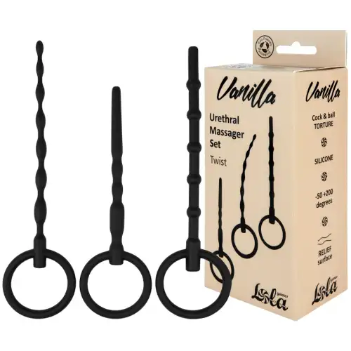 Фото  Набор силиконовых уретральных бужей Vanilla Twist