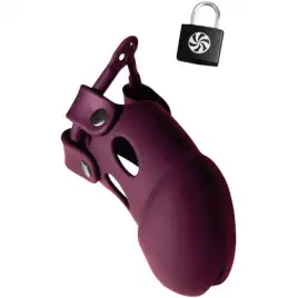 Силиконовый пояс верности Vanilla Guard Wine Red