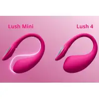 Lovense, США Lovense Lush Mini инновационный смарт-вибростимулятор с LED-подсветкой