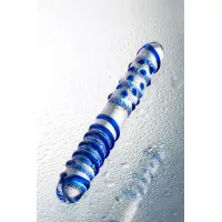 Изображение Sexus Glass Двусторонний фаллоимитатор Sexus Glass, стекло, прозрачный, 22 см