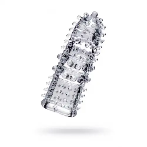 Изображение A-toys by TOYFA Насадка на палец A-Toys by TOYFA Arbo, ТРЕ, прозрачный, 8 см