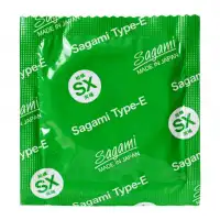 Фото Sagami, Япония Презерватив с пупырышками ультратонкий Sagami Xtreme Type-E 1 шт