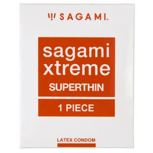 Фото Sagami, Япония Ультратонкий презерватив Sagami Xtreme Superthin 1 шт