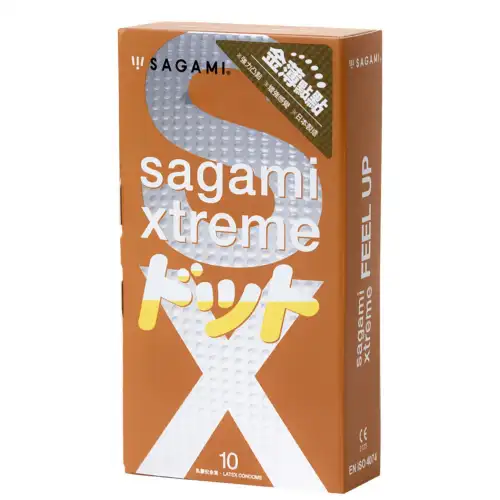 Фото Sagami, Япония Презервативы усиливающие ощущения Sagami Xtreme Feel Up 10 шт