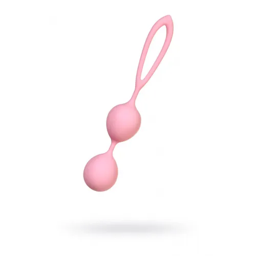 Изображение A-toys by TOYFA Вагинальные шарики A-Toys by TOYFA Rai, силикон, пудровый розовый, 17 см