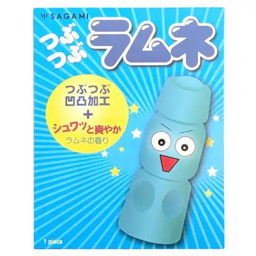 Фото Sagami, Япония Презерватив со вкусом лимонада Sagami Studded Lemonade 1 шт
