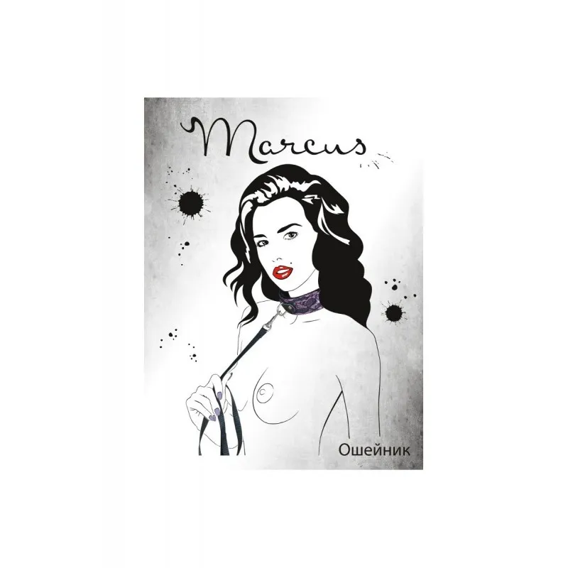 Изображение Marcus by TOYFA Кружевной ошейник TOYFA Marcus, розовый, 44,5 см