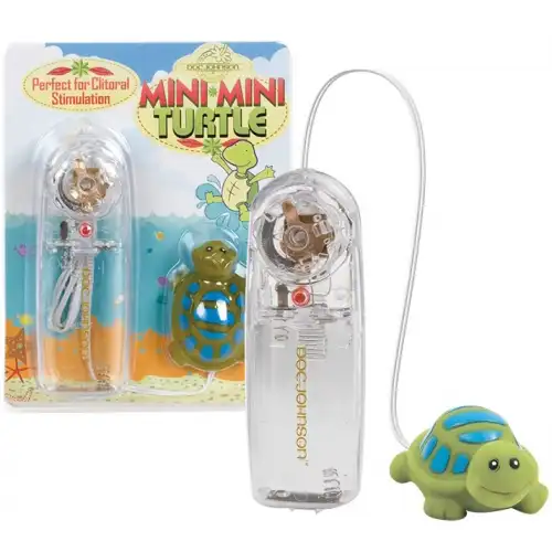 Doc Johnson, США Клиторальный вибростимулятор Mini Mini Turtle — купить в Минске Изображение Doc Johnson, США Клиторальный вибростимулятор Mini Mini Turtle