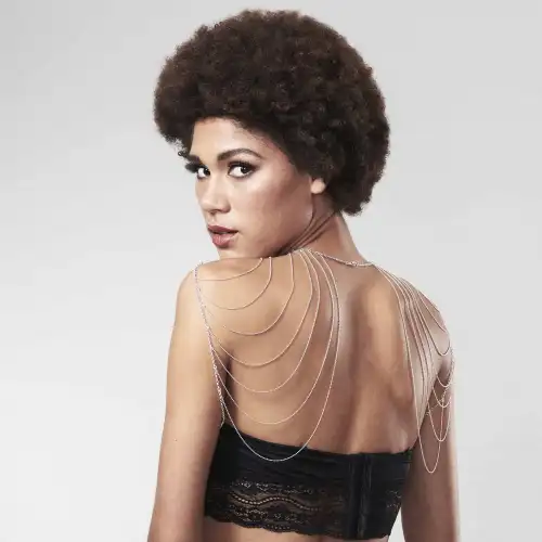 Изображение Bijoux Indiscrets, Испания Бикини-цепочка Bijoux Magnifique Chain Shoulders Back Jewelry Silver серебристая