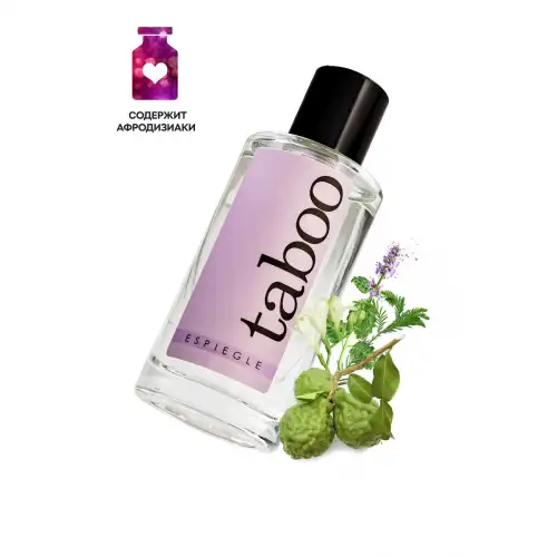 Изображение RUF Туалетная вода с афродизиаками RUF Taboo Espiegle для женщин, 50 мл