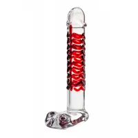 Изображение Sexus Glass Нереалистичный фаллоимитатор Sexus Glass, стекло, прозрачный, 16 см