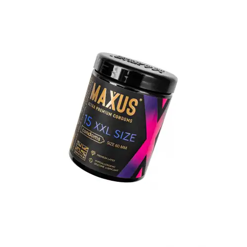 Изображение Maxus Презервативы Maxus XXL, латекс, увеличенный размер 15 шт.