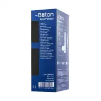 Вибратор-пульсатор реалистичный, Mr.Baton, RealMotion, силикон, 20см, Ø5,4