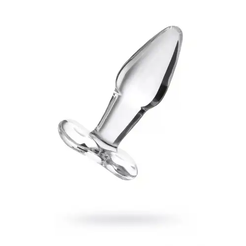 Изображение Sexus Glass Анальная втулка Sexus Glass, стекло, прозрачная, 10,5 см, Ø 3,5 см