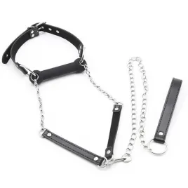 Кляп-трензель с поводком