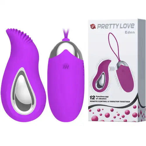 Pretty Love, Китай Стимулятор 2 в 1: виброяйцо и стимулятор клитора Pretty Love Eden — купить в Минске Фото Pretty Love, Китай Стимулятор 2 в 1: виброяйцо и стимулятор клитора Pretty Love Eden