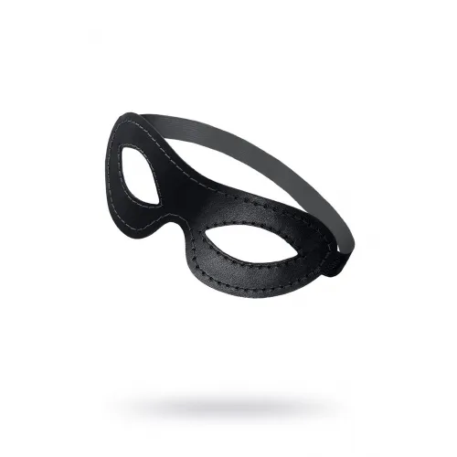 Изображение PECADO B.D.S.M Маска открытая овальная Pecado BDSM, натуральная кожа, черная