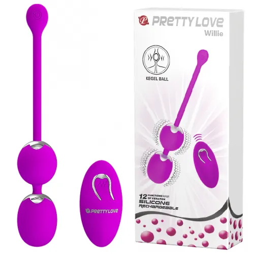 Изображение Pretty Love, Китай Вагинальные шарики с вибрацией Pretty Love Willie на дистанционном управлении