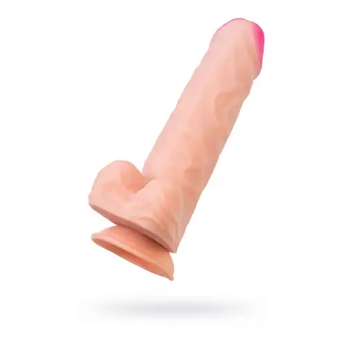 Фото Lovetoy, Китай Фаллоимитатор-гигант LoveToy, реалистичный, neoskin, телесный, 27 см, Ø 6,8 см